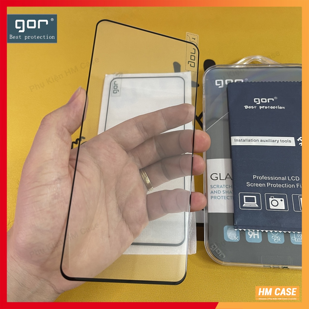 Kính Cường Lực GOR Full Màn Cho Xiaomi Mi 17 Ultra / 17 Pro Max / 13 / 14 / 15 / 12T / 13T / Pro, Ch