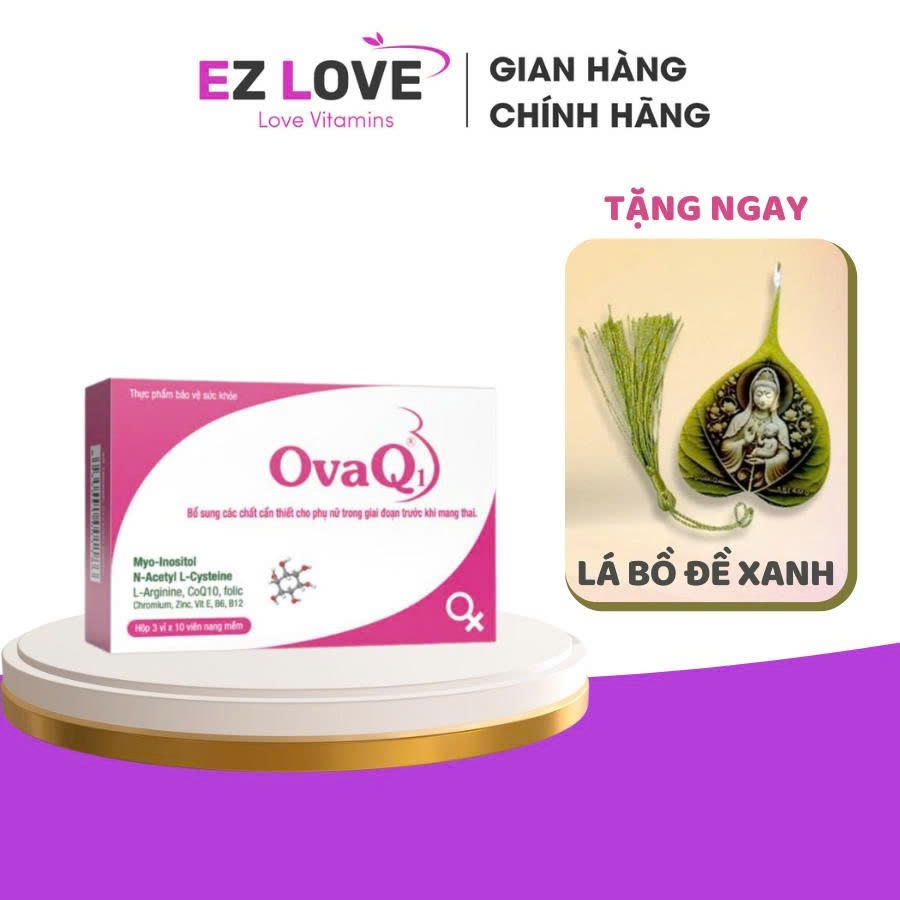 OvaQ1 hỗ trợ tăng cường khả năng sinh sản cho phụ nữ đang trong giai đoạn chuẩn bị mang thai