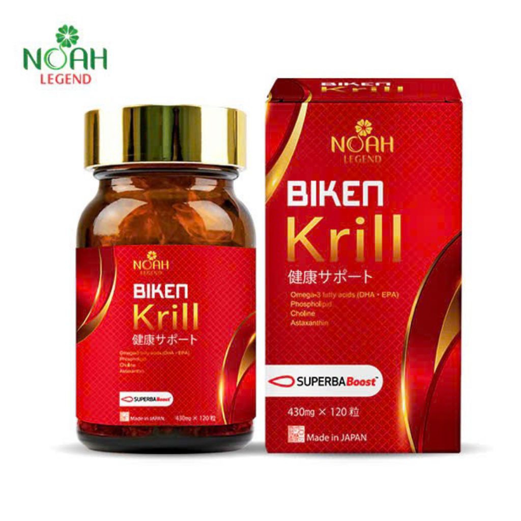 Sức Khoẻ Viên uống dầu nhuyễn thể BIKEN KRILL