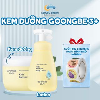 Kem dưỡng ẩm Goongbe chuyên sâu mặt và cơ thể Kids Barrier Cream cho bé trên 3 tuổi