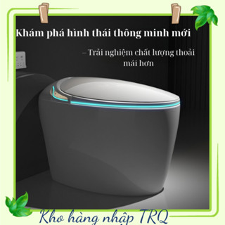 Bồn cầu thông minh ✨H016✨ Thiết kế hiện đại, sang trọng, Bề mặt chống bám bẩn–dễ vệ sinh có két nước ẩn,Xịt Sấy tự động