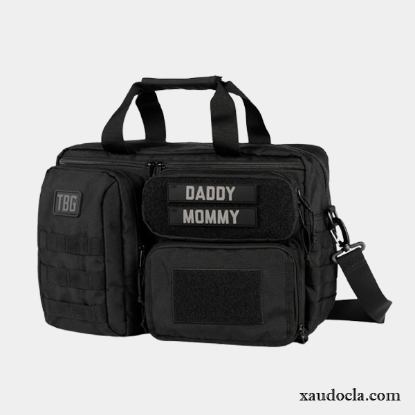 Túi Đeo Chéo Chiến Thuật Cho Nam Dùng Hằng Ngày TACTICAL BABY GEAR Deuce Diaper Bag (màu BLACK)