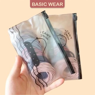 Túi 100 Chun Cột Tóc, set 100 Chun Buộc Tóc Túi Zip