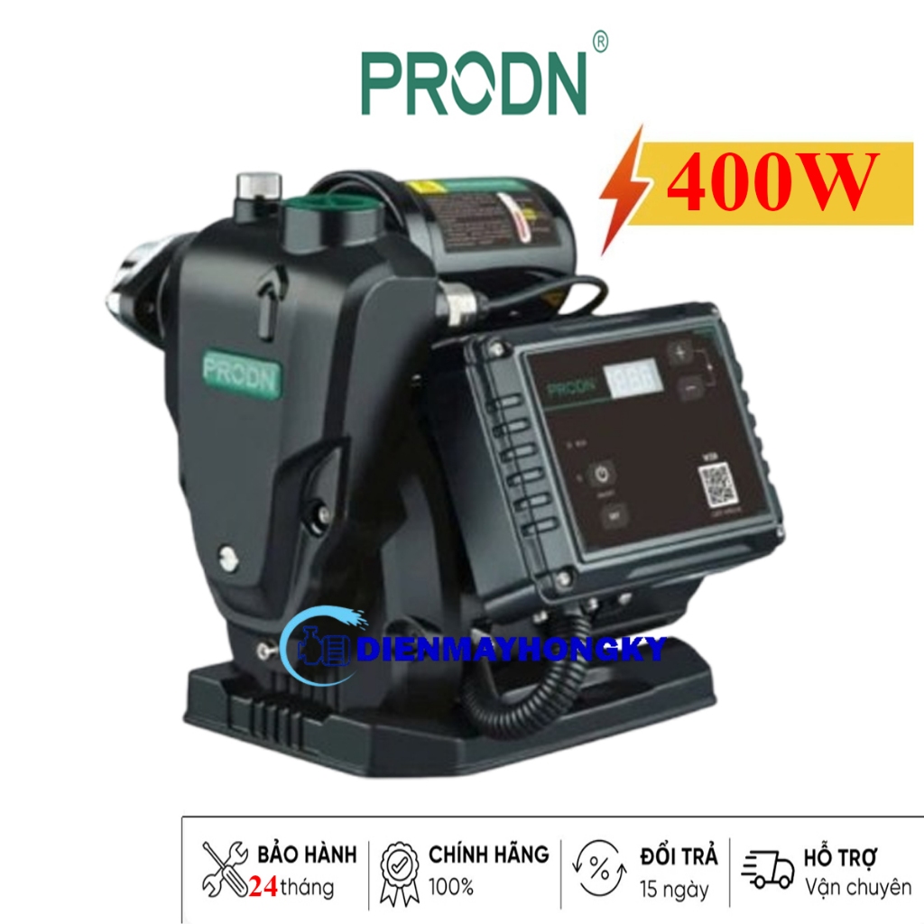 ⚡Bơm Tăng Áp Biến Tần PRODN 1WZB-15DC(300W) / 1WZB-45DC(1.5kW)– Tự Động Điều Áp, Chạy Êm, Tiết Kiệm 
