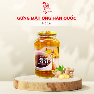  Gừng Mật Ong Hàn Quốc Bổ Sung Vitamin Hỗ Trợ Tiêu Hóa Giảm Ho Làm Ấm Cơ Thể Hũ 1kg 