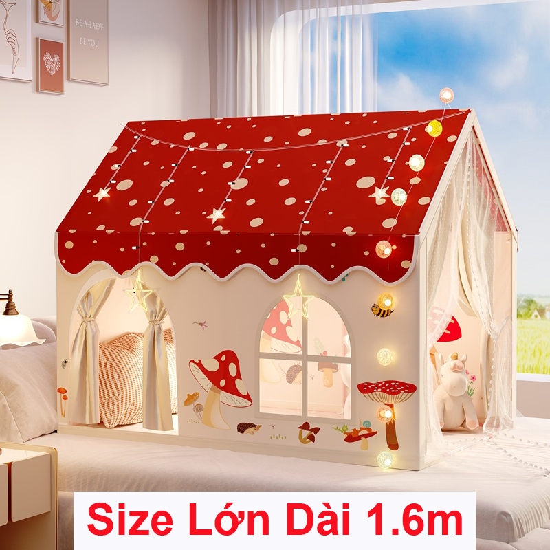Lều Chơi Cho Bé, Lều Công Chúa, Nơi Bé Tự Do Tưởng Tượng & Sáng Tạo, Thiết Kế Chắc Chắn, Chất Liệu An Toàn Tuyệt Đối