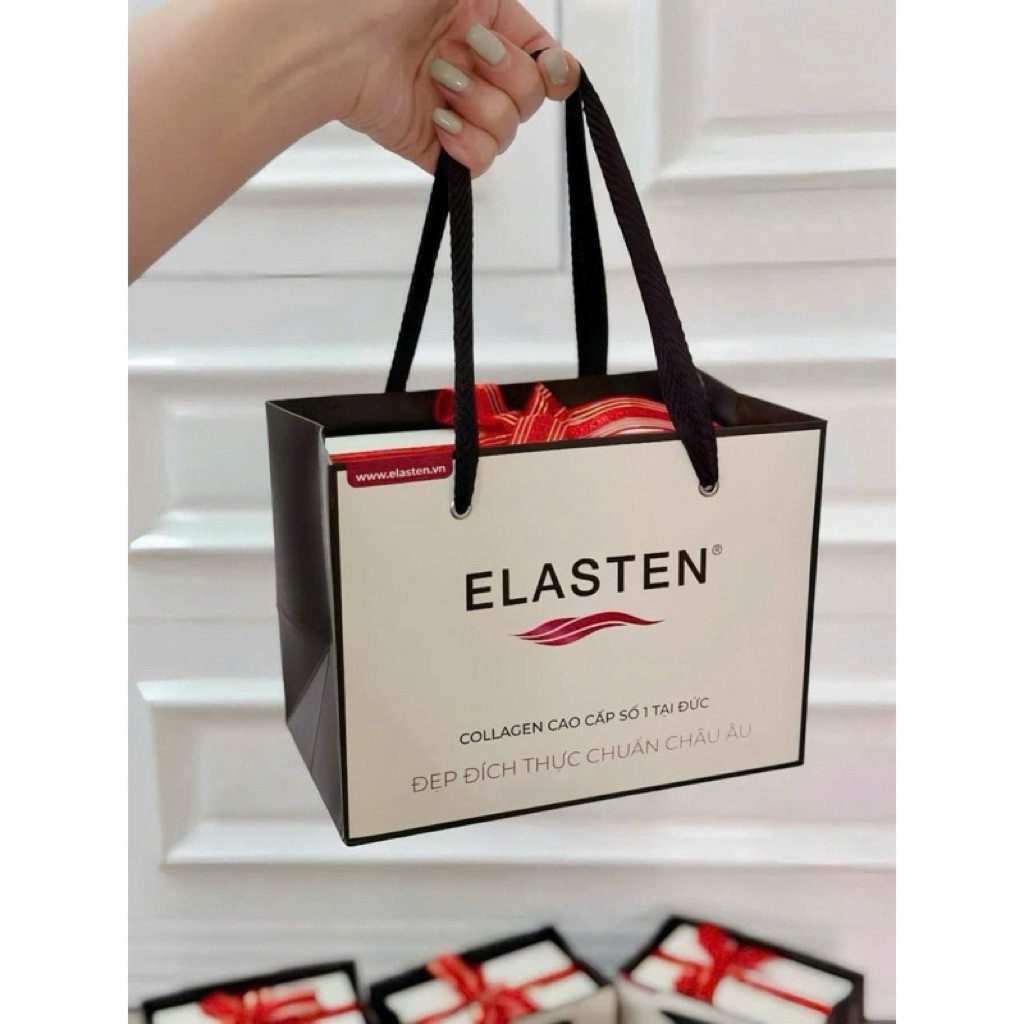 [Hàng nhập khẩu - Công ty có tem phụ ] Collagen Elasten Hộp 28 ống - Chính hãng