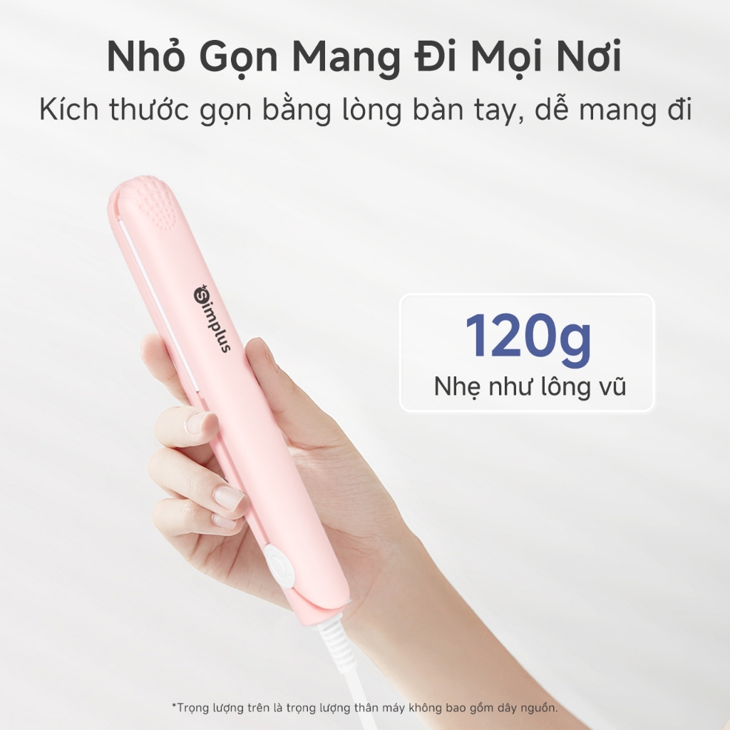 Simplus Máy uốn duỗi tóc Mini ZFBA007 - Bảo Hành 1 Năm 1 Đổi 1 | BigBuy360 - bigbuy360.vn