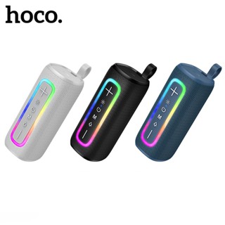 Loa bluetooth Hoco HC36 kết nối USB, thẻ nhớ TF, chế độ ghép đôi TWS, đèn LED đổi màu và dây treo