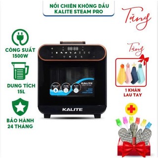  Nồi Chiên Không Dầu Hơi Nước Kalite Steam Pro 15L  New 2023  - Hàng Chính Hãng Bảo Hành 24 Tháng 