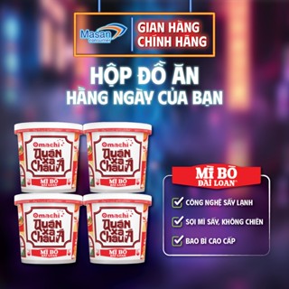   Chọn Món  Combo 4 Hộp đồ ăn Omachi Quán Xá Châu Á 