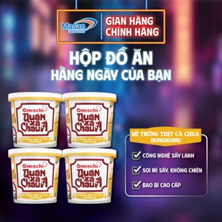 [Chọn Món] Combo 4 Hộp đồ ăn Omachi Quán Xá Châu Á