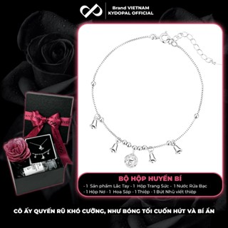  Lắc tay lắc chân bạc nữ KYDOPAL chuông tú cầu xinh xắn trang sức 925 - PAL9C3L8 
