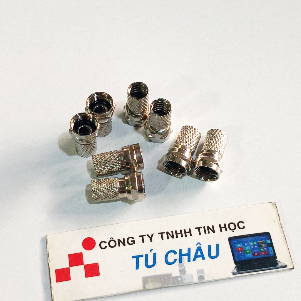 Đầu F5 cho cáp đồng trục, cáp Camera, cáp tivi, cáp truyền hình