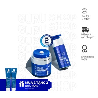 Combo Kem Giảm Sạm Nám Chuyên Sâu Mocha Smart Brightening Cream 30gr Tặng 1 Sữa Rửa Mặt 25ml