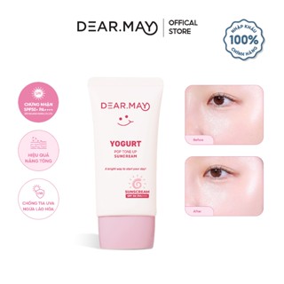   DEARMAY  Kem chống nắng nâng tông thuần chay DEARMAY Yogurt Pop Tone Up Suncream SPF50+PA++++ 50ml 