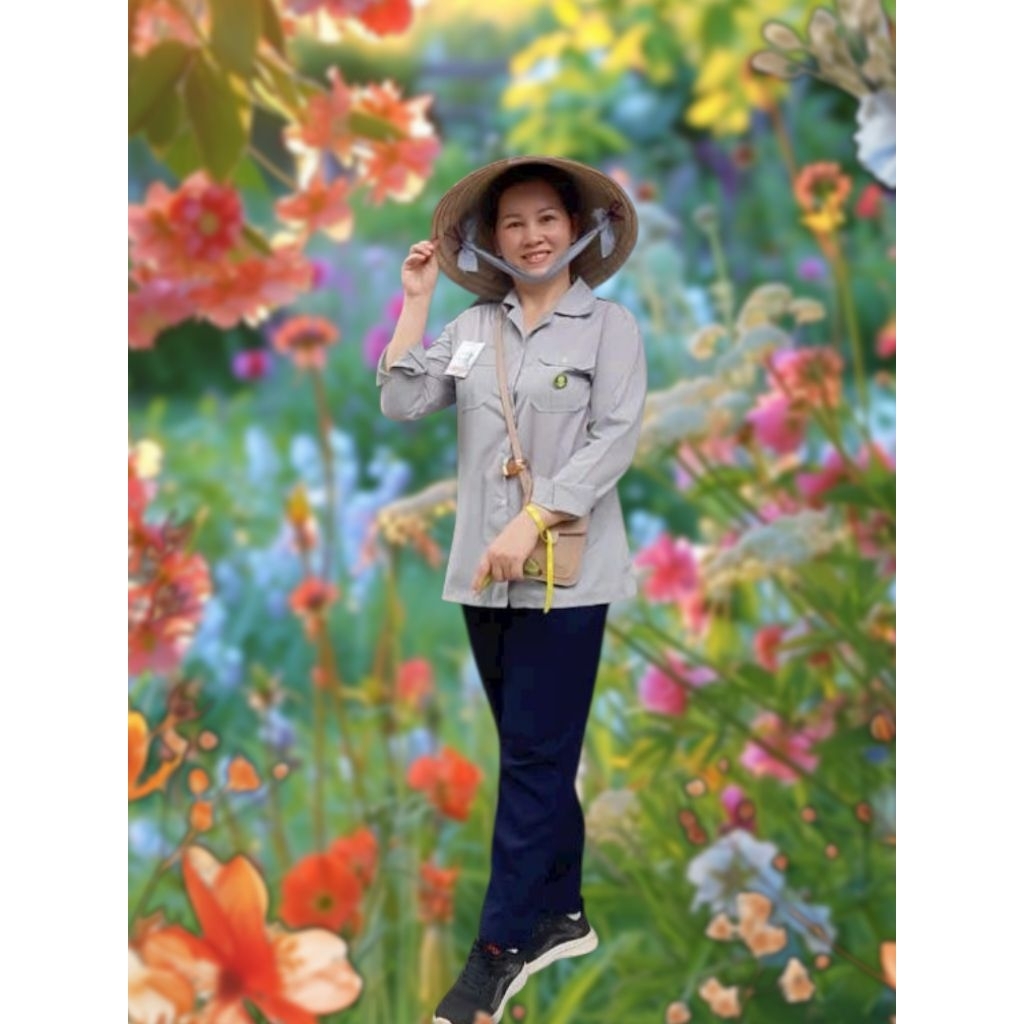 Áo Ngành Nữ Gia Đình Phật Tử - Áo Ngành Nữ