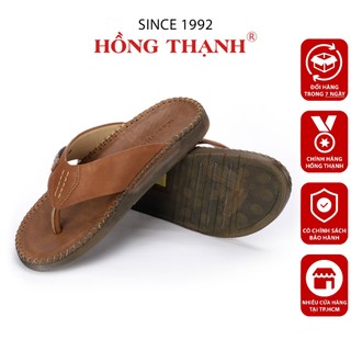 Dép Nam Xỏ Ngón HỒNG THẠNH Dép Kẹp Da Bò Tiện Dụng Đế Chống Trượt - 6373