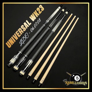 Cơ Bida Lỗ Pool Universal WK 23 Ngọn Công Nghệ Ghép LDC Gậy Bi A Thương Hiệu Mỹ Cao Cấp