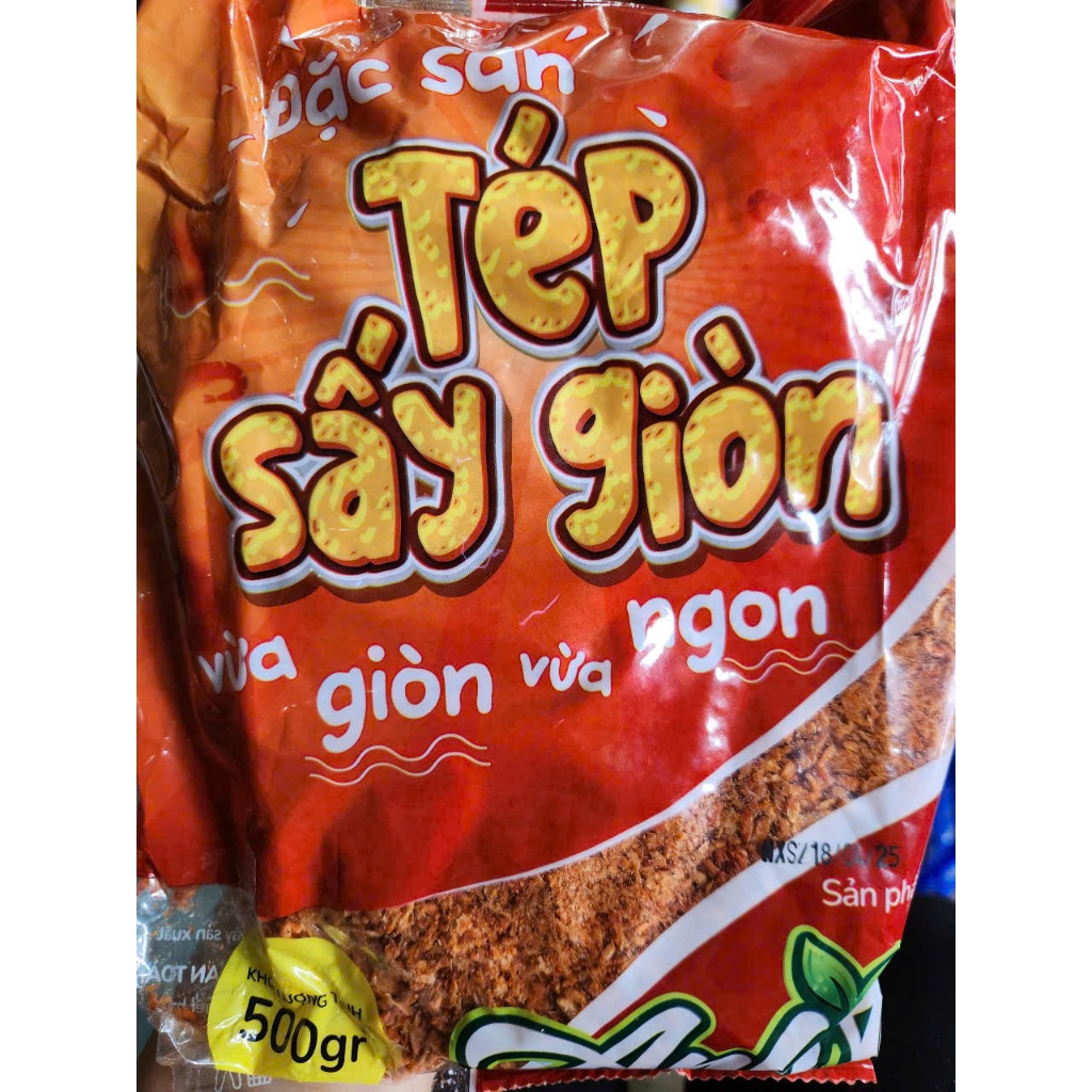 tép sấy giòn ANH TÚ gói 500g
