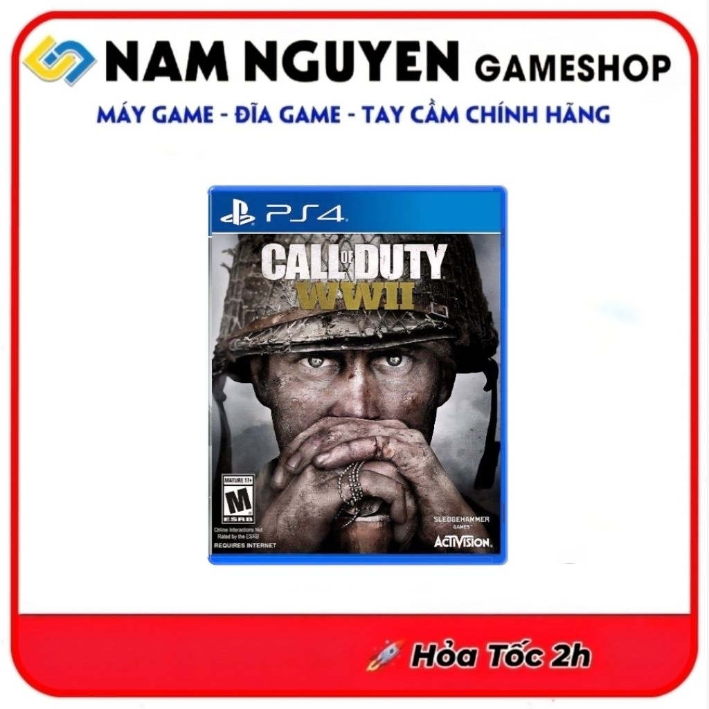 Đĩa Game PS4 | Call Of Duty WWII COD WW2