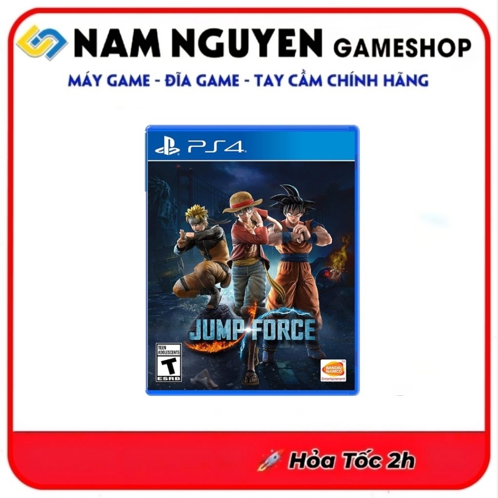 Đĩa Game PS4 | Jump Force (Game Đối Kháng 1-2 Players)