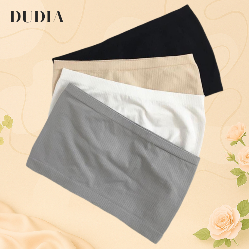 Áo Ống Nữ DUDIA Không Mút (Freesize Vòng 1 Dưới 86cm) [Br11]