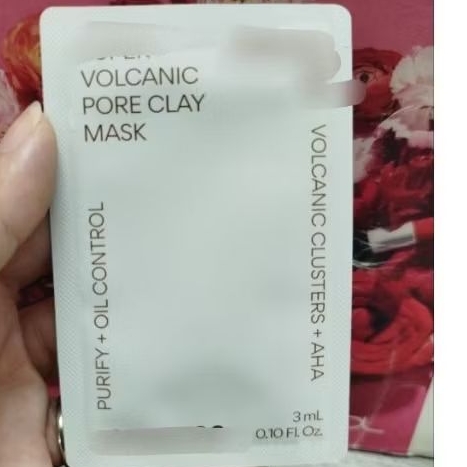 mặt nạ Đất Sét+ AHA siêu hút dầu mụn se khít lỗ chân lông Mask Sample