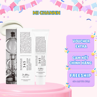 Kem dưỡng 345 Relief Cream Dr.Althea hỗ trợ sáng ẩm, phục hồi dịu nhẹ dưỡng da thuần chay 50ml
