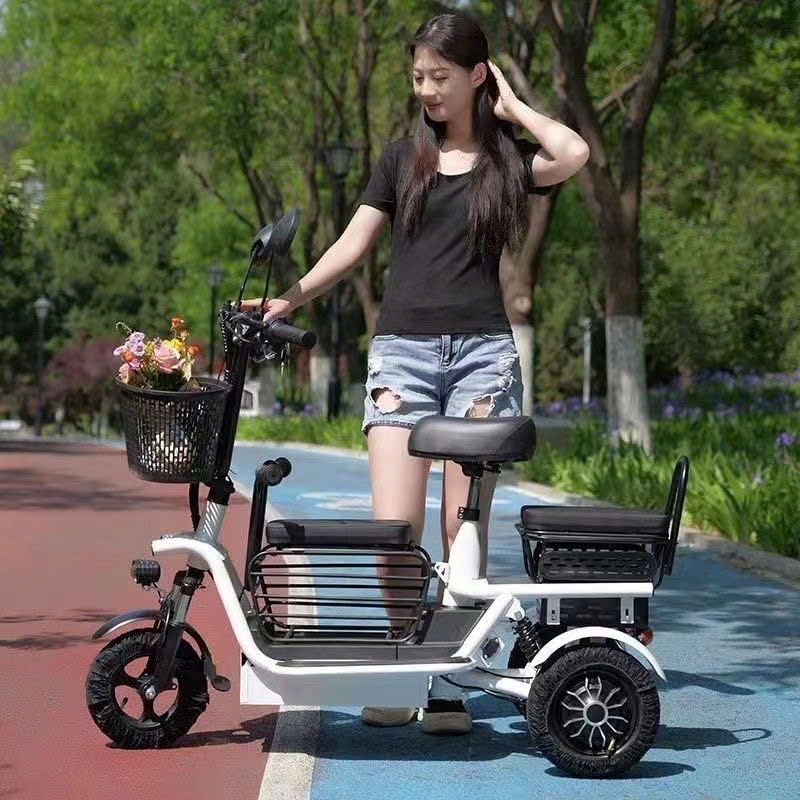 Xe Điện 3 Bánh Mini bản nâng cấp 2025, Xe điện cao cấp cho mọi lứa tuổi, Phanh đĩa, Động cơ 400W BH chính hãng 1 năm