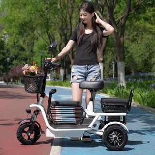 Xe Điện 3 Bánh Mini bản nâng cấp 2025, Xe điện cao cấp cho mọi lứa tuổi, Phanh đĩa, Động cơ 400W BH chính hãng 1 năm