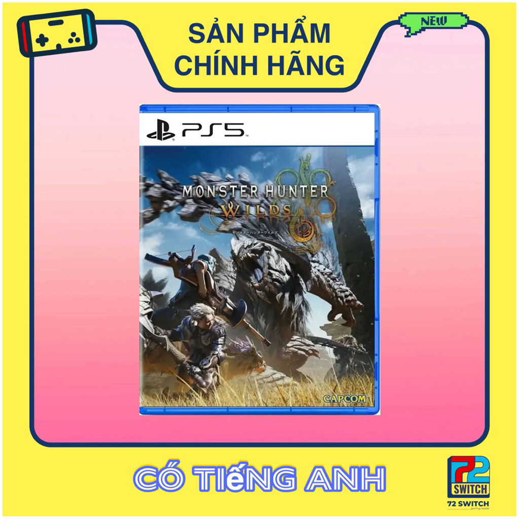 Đĩa Game Monster Hunter Wilds PS5