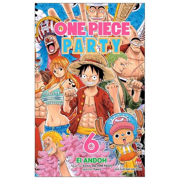 Truyện tranh One Piece Party - combo tập 1 2 3 4 5 6 7 có ố ( full bộ 7 tập) - NXB Kim Đồng