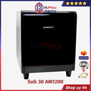 Loa Sub Điện Bass 30 AM1200 350W Cao Cấp - Tặng Dây AV, Loa Sub Hầm Siêu Trầm Karaoke - H2Pro Tech