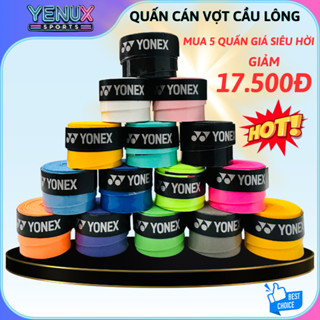 Quấn Cán Vợt Cầu Lông Yo.nex, Pickleball, Tennis Cao Cấp - Chống Trượt, Thấm Hút Mồ Hôi, Giá Rẻ