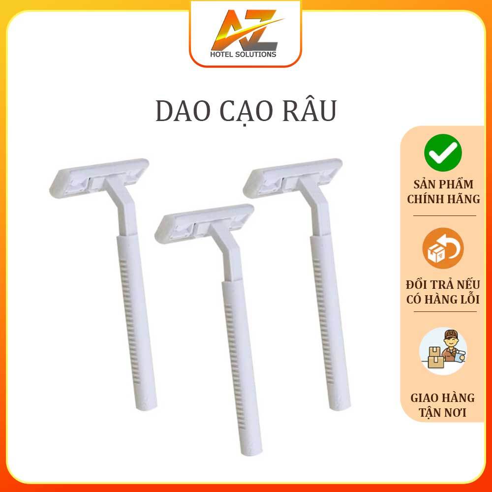 Dao cạo râu, cạo mặt dùng 1 lần, bàn cạo râu siêu bén cao cấp, túi 100 chiếc