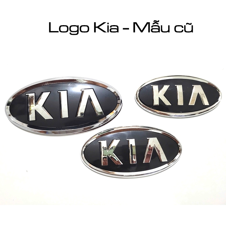 <Logo KIA> Logo chuyên dùng cho dòng xe KIA mẫu cũ, thay thế logo trước sau, logo mất, hỏng, tăng tí