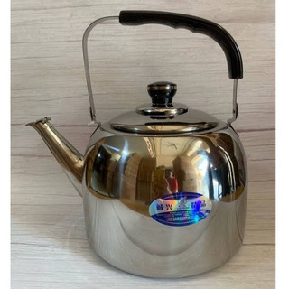 Ấm đun nước Inox 5L báo còi khi nước sôi