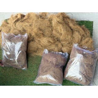 chỉ xơ dừa dùng giữ ẩm gốc cây 200g