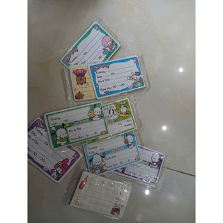 Combo 60 chiếc nhãn vở