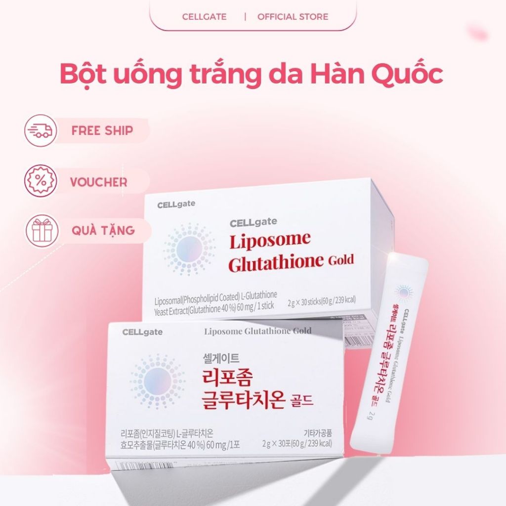 bột uống trắng da glutathione 1300mg giá rẻ Tháng 6,2026 Viên uống Glutathione sáng da