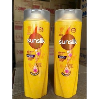 COMBO 3 CHAI Dầu gội Sunsilk vàng mềm mượt dưỡng ngăn gẫy rụng. Hàng quà tặng 140G giá siêu tốt