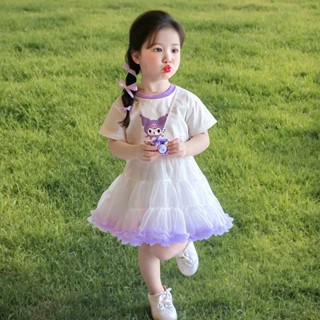  SET VÁY KUROMI TÍM  VÀ  SET VÁY MELODY HỒNG SIÊU CUTE CHO BÉ GÁI   hàng mới 