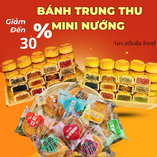 Sỉ thùng bánh trung thu mini mix 18-20 vị