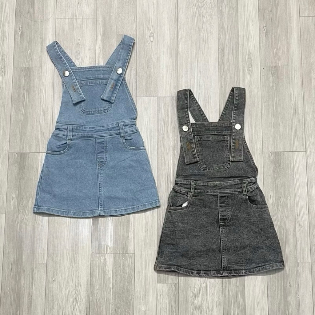 [THANH LÝ]- Váy yếm jeans size 2y-6y