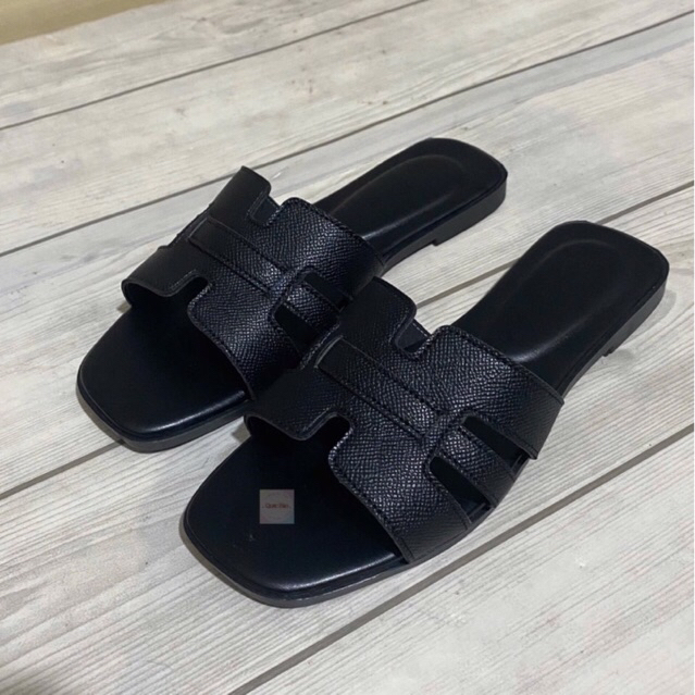 Dép lê chữ H phiên bản 3 quai size 35-41 dép đế cứng thoáng mát