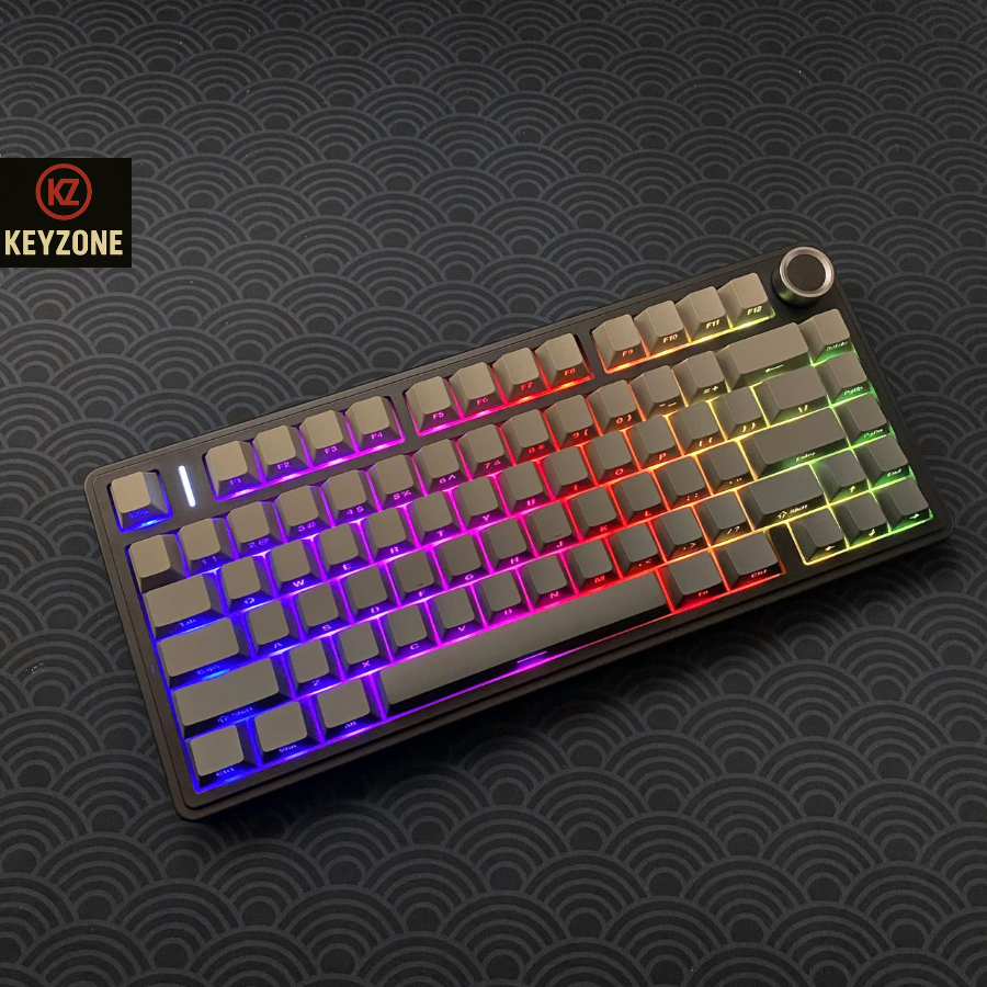 Bàn phím cơ không dây Aula F75 -  Linear và Silent - 3 mode kết nối - Hỗ trợ hotswap - Led RGB | BigBuy360 - bigbuy360.vn