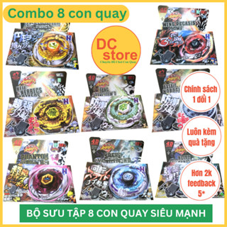  Combo 8 Con Quay Vô Cực Siêu Mạnh - Đồ Chơi Giải Trí Tuyệt Vời Cho Bé Yêu Trên 3 Tuổi 