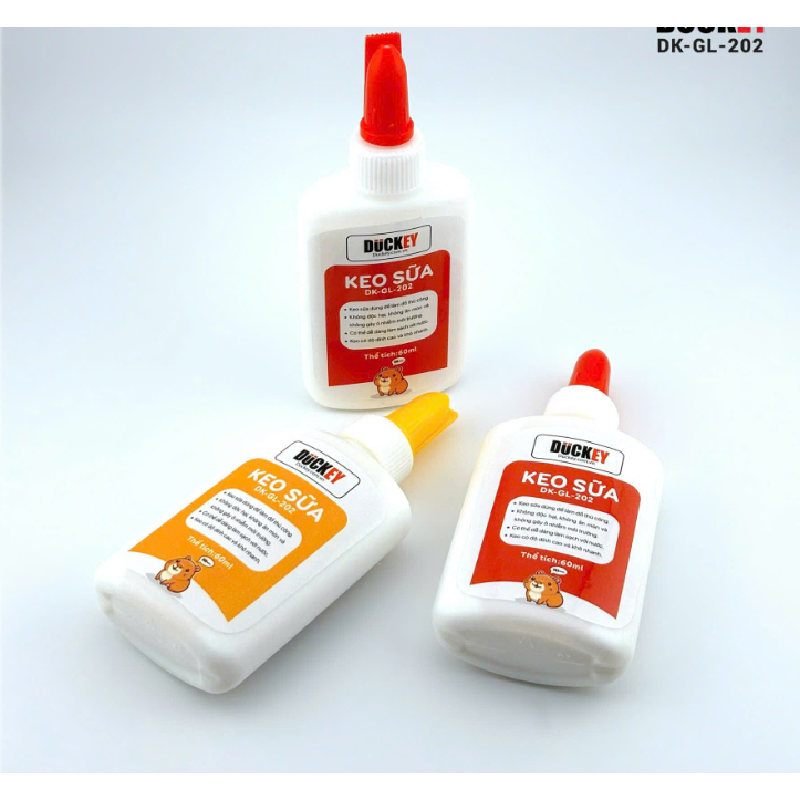 Keo sữa Duckey Whiter Glue 60ml DK-GL-202