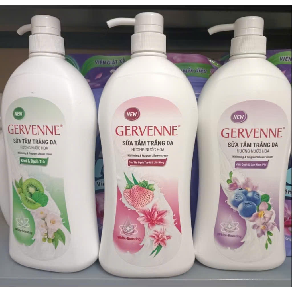 Sữa Tắm Hương Nước Hoa Gervenne 900g